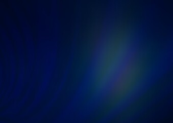Dark BLUE vector blurred bright background.