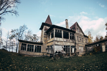 old house in the park