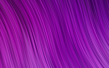 Fototapeta premium Light Purple vector pattern with lines, ovals.