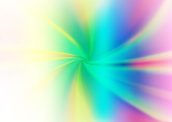 Fototapeta premium Light Multicolor, Rainbow vector glossy bokeh pattern.