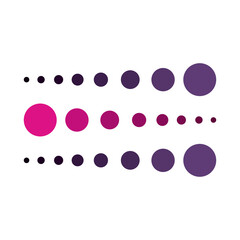 dotted abstract texture isolated white background