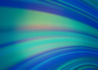 Light BLUE vector bokeh and colorful pattern.