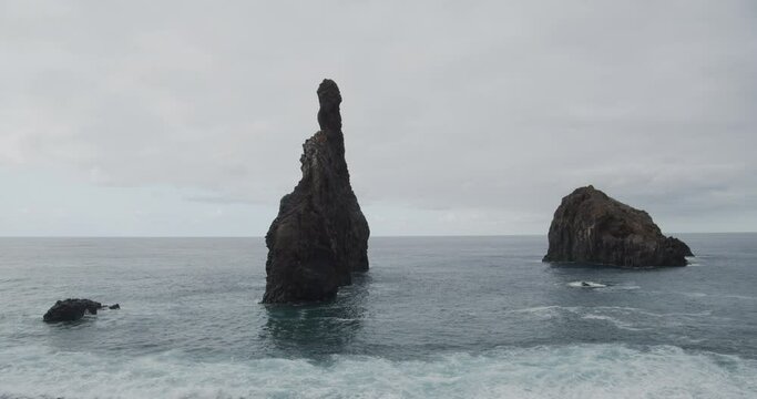 Ilheus da Ribeira da Janela, Madeira Island, Portugal