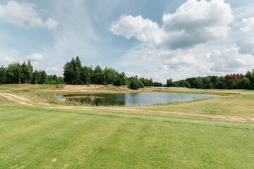 Obraz premium landscape with lake