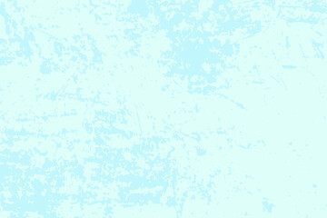 Vector illustration. Marbled background grunge texture. Light blue color. Decorative wallpaper. Dirty surface. Abstract backdrop. Soft pastel tones.