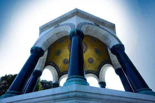 Purification area in mosque, Istanbul Turkey