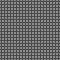 Abstract Cross Pattern Dots Logo generative computational art illustration