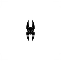 anubis logo god head design