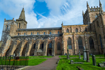 Die historische Abtei Kirche in Dunfermline