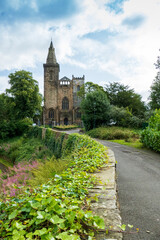 Die historische Abtei Kirche in Dunfermline