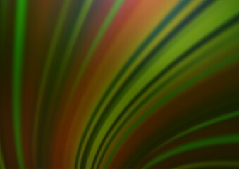 Light Green vector abstract blurred pattern.