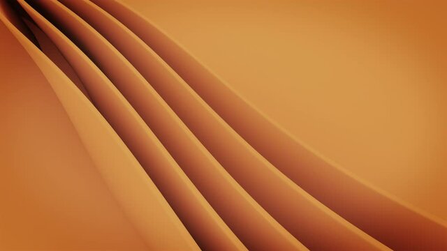 Animated orange wave background