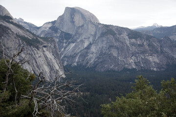 ヨセミテバレーのハーフドーム