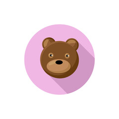 Flat design Teddy Bear