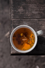 Cup of herbal tea