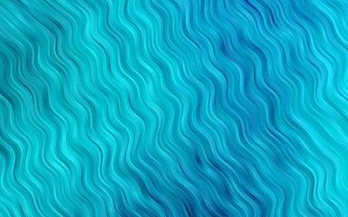 Fototapeta premium Light BLUE vector pattern with bent ribbons.