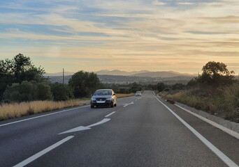 Mallorca Roadtrip Sonnenuntergang Landschaft
