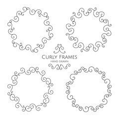 Curly Frames Set