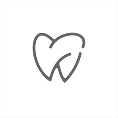 Dental logo, dental logo design vector illustration, dental logo design template vector stock illustration