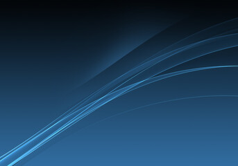 Abstract background waves. Black and navy blue abstract background for wallpaper or business card