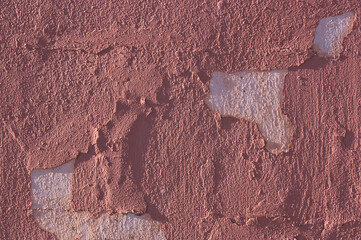 Image of a wall with peeling paint. Abstract background