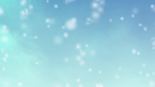 intro animation background  with bubble  moving around in the water   for opening , logo, transition and title.