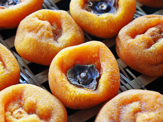Delicious dried persimmon  - A popular snack food in Taiwan