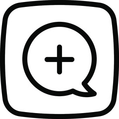 Obraz premium user interface icon line style icon. vector illustration. vector icon