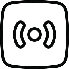 user interface icon line style icon. vector illustration. vector icon