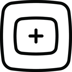 Fototapeta premium user interface icon line style icon. vector illustration. vector icon