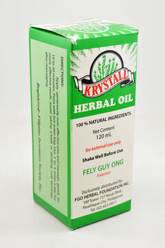 Krystall herbal oil box in Manila, Philippines