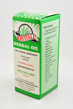 Krystall herbal oil box in Manila, Philippines