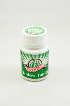 Krystall yellow tablet in Manila, Philippines