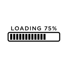 Obraz premium Loading bar, loading icon