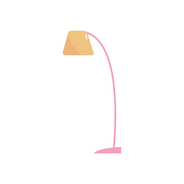 recommend clip art: floor lamp icon, flat style