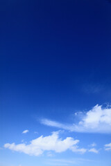 Obraz premium 青空の雲