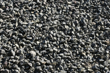 black and white pebbles