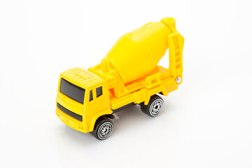 ミキサー車の模型