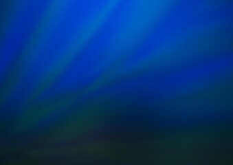 Dark BLUE vector blurred shine abstract pattern.
