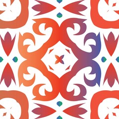 Decorative color ceramic talavera tiles.