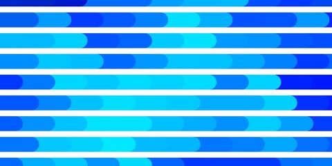 Light BLUE vector backdrop with lines. Gradient illustration with straight lines in abstract style. Pattern for websites, landing pages.