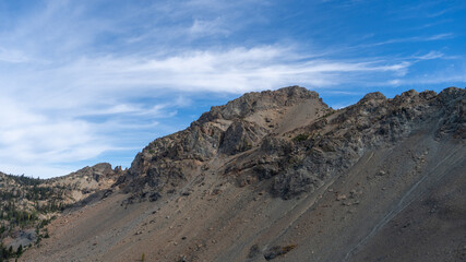 view of the mountains