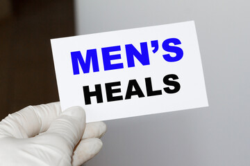 Doctor showing medical information, diagnosis, isolated on a white background, close-up, cropped view.