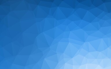 Light BLUE vector polygonal background.