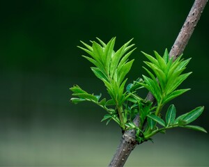 close up of leaves