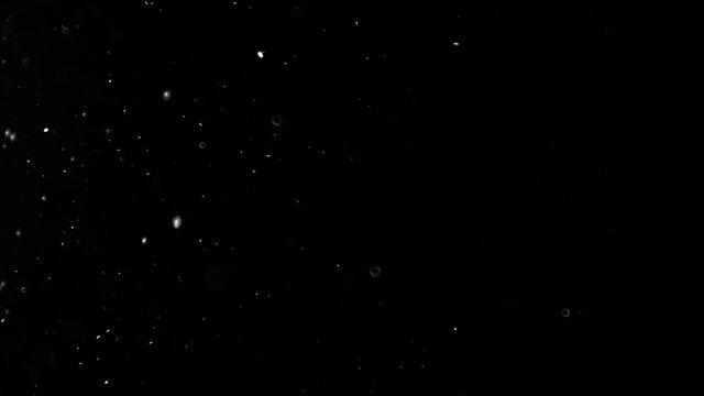 4k animated particle dust as background or footage overlay.