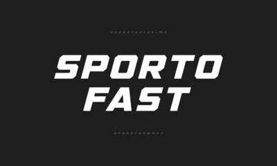 Future font creative modern alphabet fonts. Typography vector illustrator.