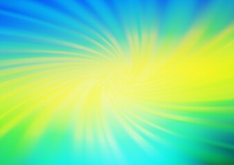 Obraz premium Light Blue, Yellow vector glossy abstract background.