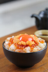 Kaisendon (Japanese Sashimi Rice Bowl )