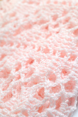 毛糸のかぎ針編み